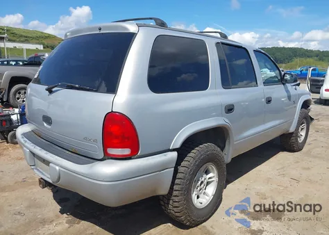 1998 Dodge Durango Slt from USA, damaged, VIN 1B4HS28Y5WF217842